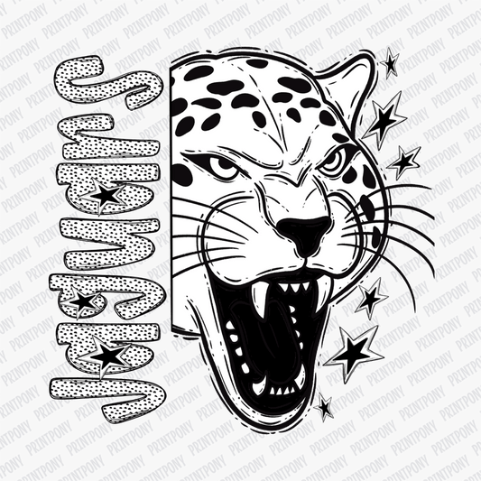 Jaguars Dotted Design DTF Transfer - PrintPony™