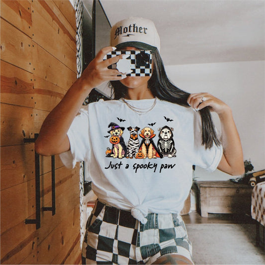 Just a Spooky Paw DTF Transfer - PrintPony™