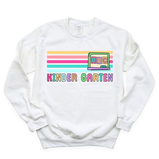 Kinder Garten Stripes - DTF Transfer - PrintPony®