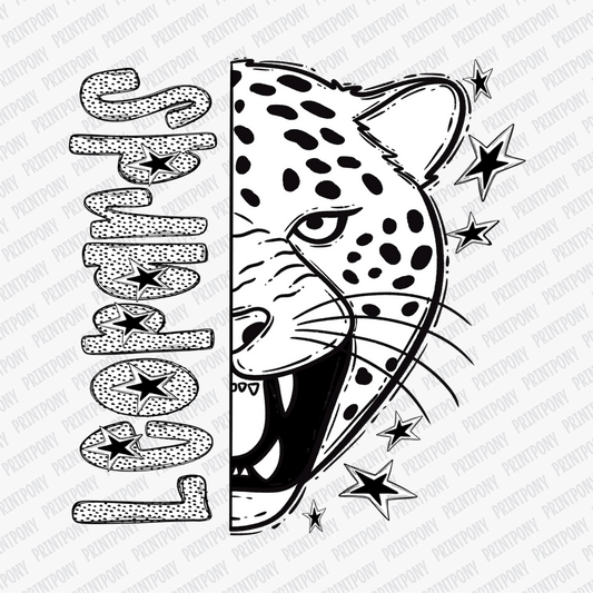 Leopards Dotted Design DTF Transfer - PrintPony™