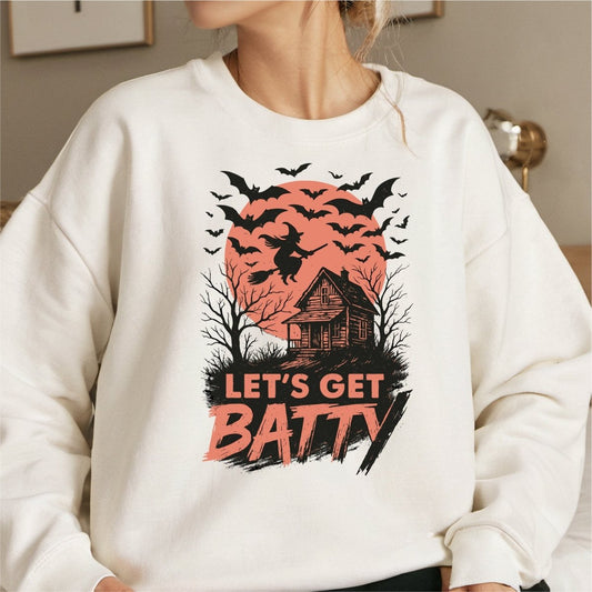 Let's Get Batty Halloween DTF Transfer - PrintPony™