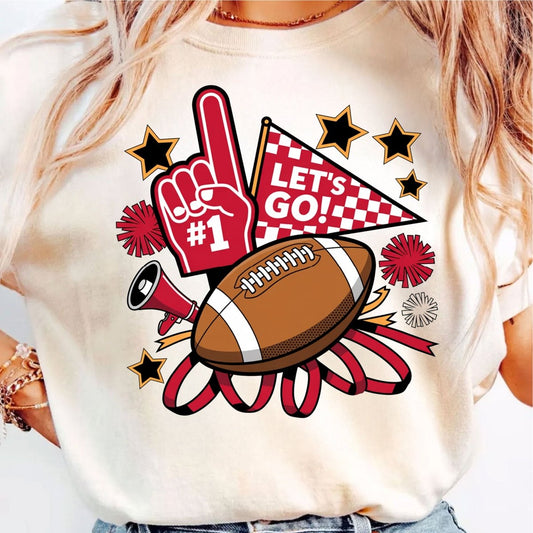 Let's Go 1 DTF Transfer - PrintPony™