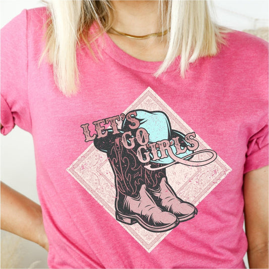 Let's Go Girls DTF Transfer - PrintPony