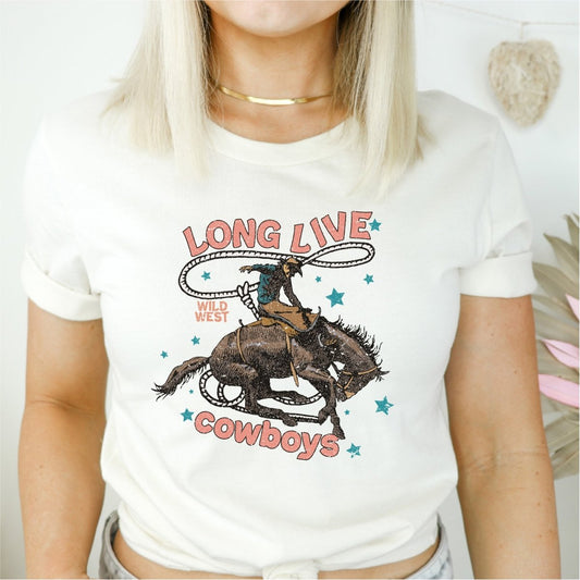 Long Live Cowboys Western DTF Transfer - PrintPony™