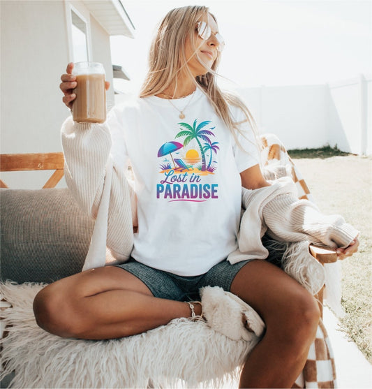 Lost in Paradise - DTF transfer - PrintPony