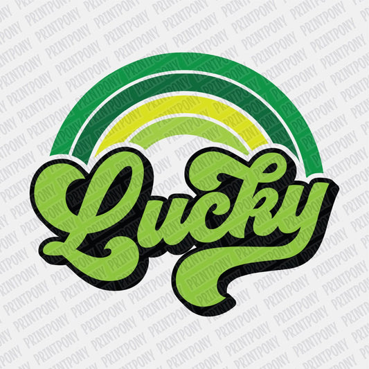 Lucky Rainbow DTF Transfer - Print Pony™