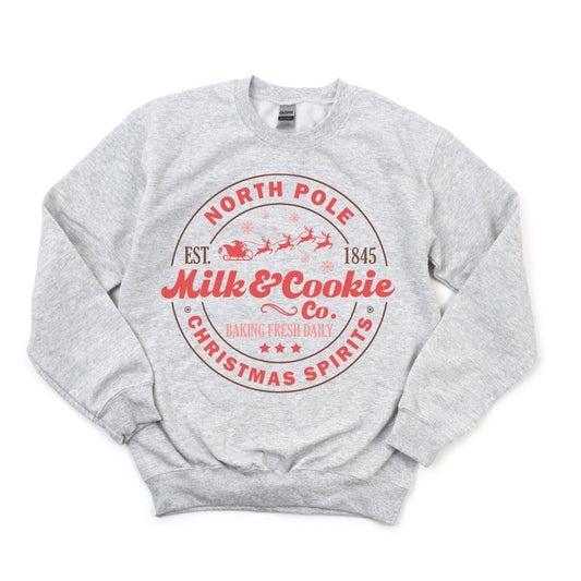 North Pole Milk & Cookie Co. DTF transfer - PrintPony®