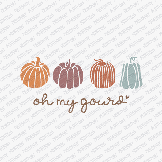Oh My Gourd - DTF Transfer - PrintPony™