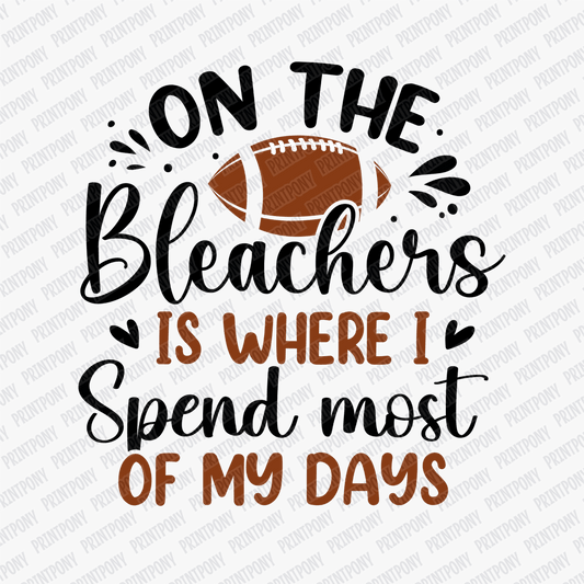 On the Bleachers Is Where I Spend Most of My Days DTF Transfer - PrintPony™