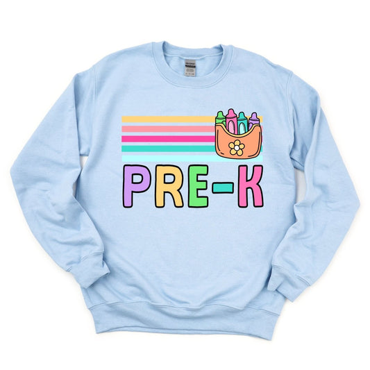 Pre - K Stripes - DTF Transfer - PrintPony®