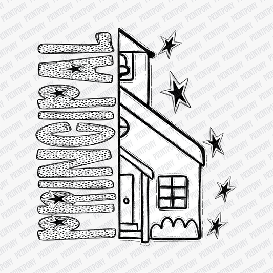 Principal Dotted DTF transfer - PrintPony™