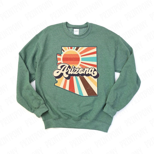 Retro Arizona State DTF Transfer - Ready to Press - PrintPony®