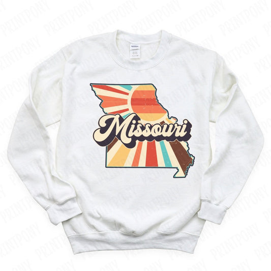 Retro Missouri State DTF Transfer - Ready to Press - PrintPony®