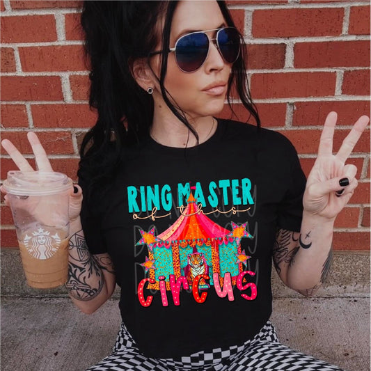 Ring Master Circus DTF Transfer - PrintPony