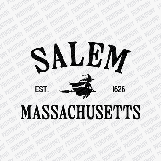 Salem Massachusetts EST. 1626 DTF transfer - PrintPony™