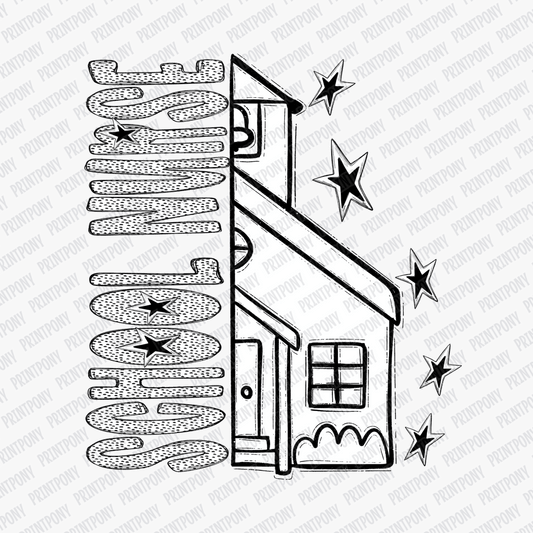 School Nurse Dotted DTF transfer - PrintPony™