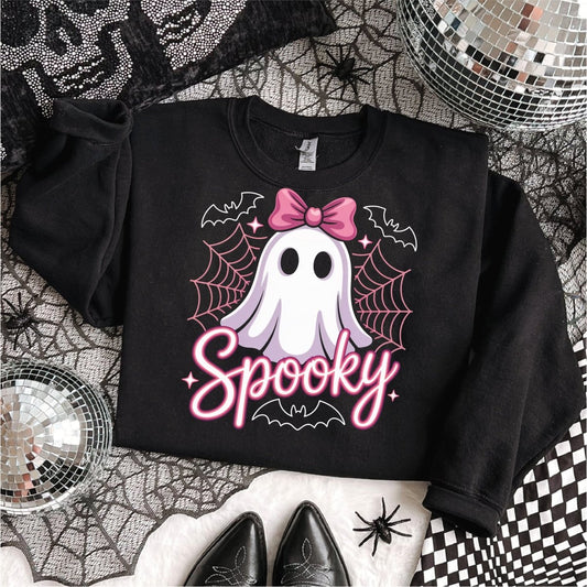 Spooky Neon Ghost with Web DTF Transfer - PrintPony™