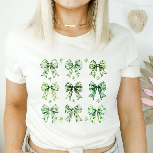 St. Patrick's Day Coquette Ribbons DTF Transfer - Print Pony™