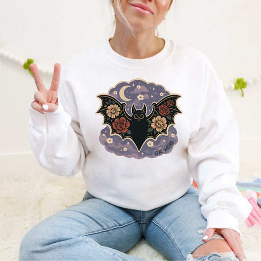 Stay Weird Bat Halloween DTF Transfer - PrintPony™