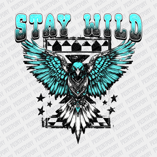 Stay Wild Boho DTF transfer - PrintPony