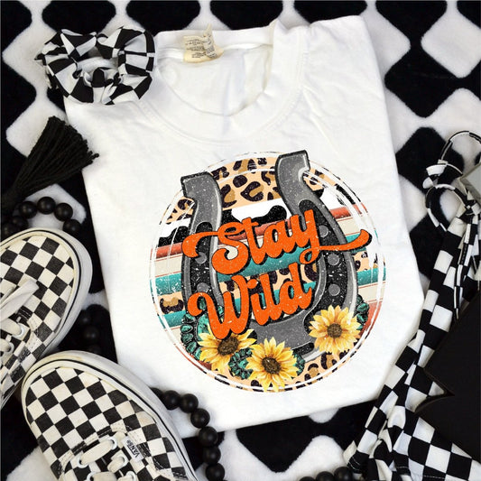 Stay Wild Western DTF Transfer - PrintPony