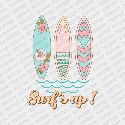Surfs Up - DTF transfer - PrintPony