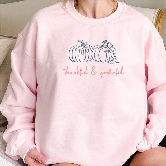 Thankful and Grateful - DTF Transfer - PrintPony™