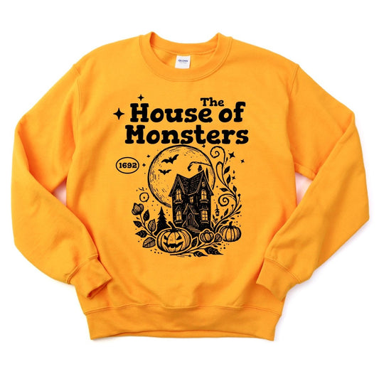 The House of Monsters Halloween DTF Transfer - PrintPony™
