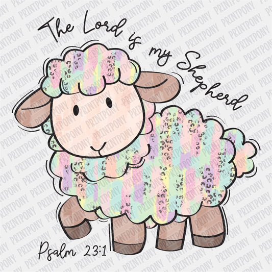 The Lord is My Shepherd DTF transfer - PrintPony