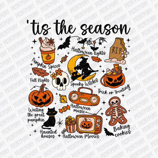 Tis the Season Halloween DTF Transfer - PrintPony™