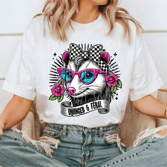 Unhinged and Feral DTF Transfer - PrintPony