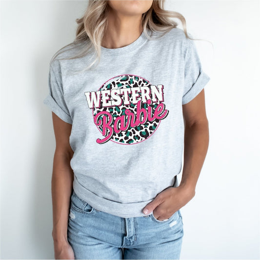 Western Barbie DTF Transfer - PrintPony
