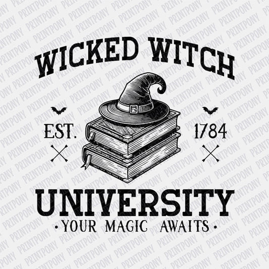Wicked Witch University DTF transfer - PrintPony