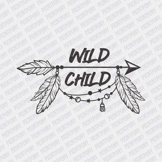 Wild Child DTF Transfer - PrintPony