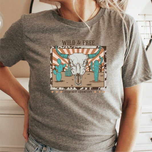 Wild & Free Western DTF Transfer - PrintPony™