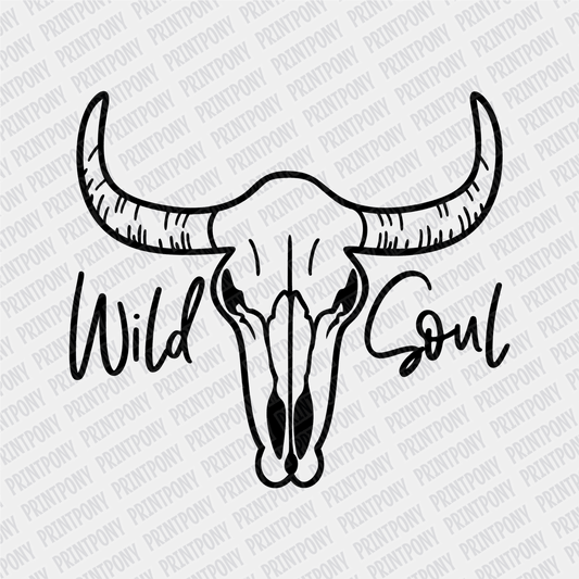Wild Soul DTF transfer - PrintPony
