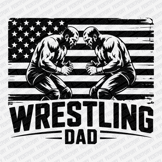 Wrestling Dad DTF Transfer - PrintPony®