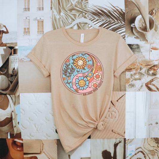 Balance Over Hustle DTF transfer - Print Pony