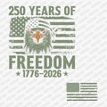 250 Years of Freedom Eagle Patriotic DTF transfer - PrintPony