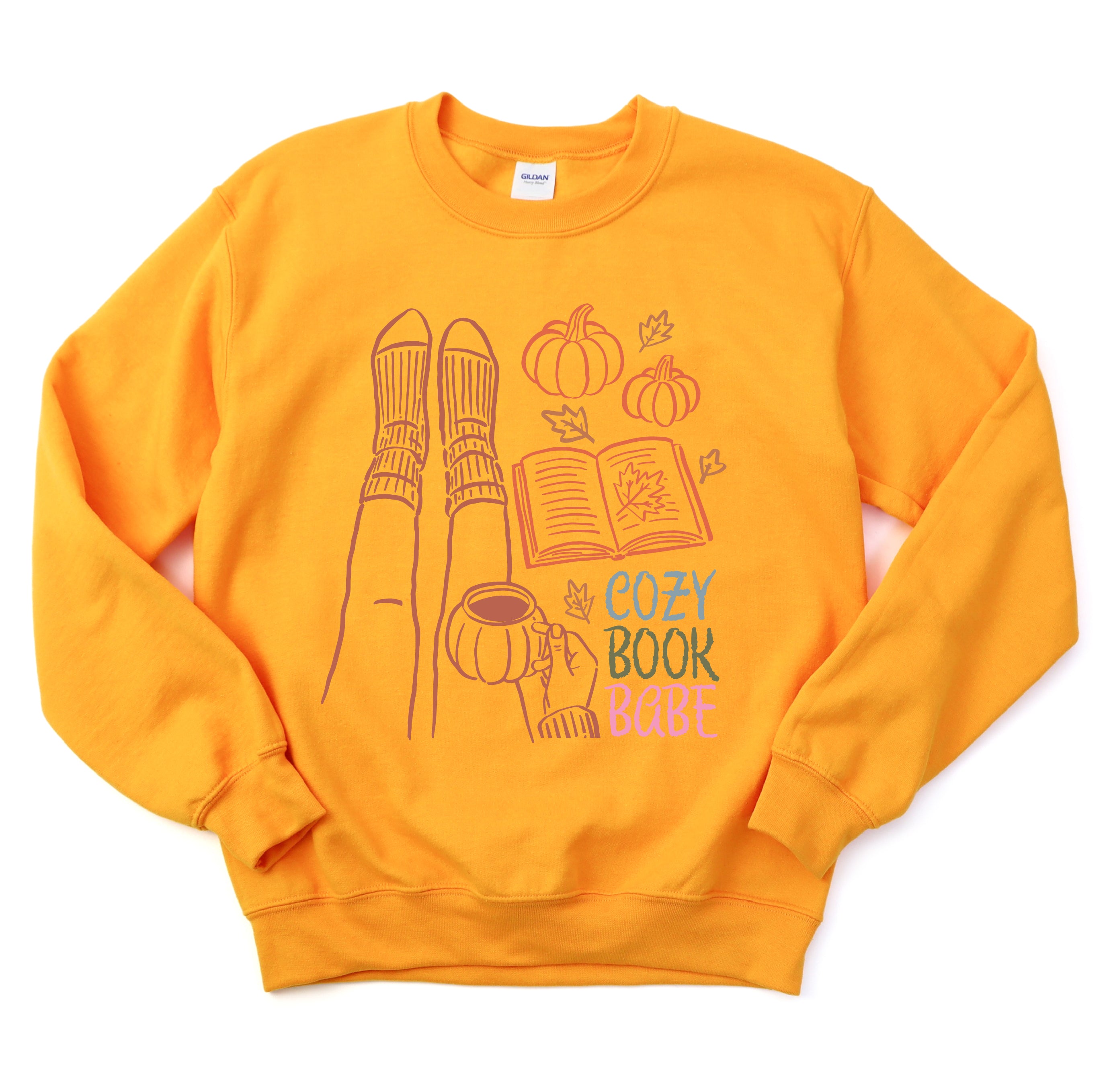 Cozy Book Babe - DTF Transfer