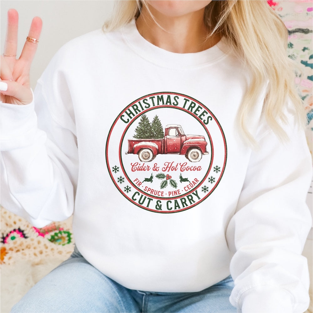 Christmas Tree Farm DTF Transfer