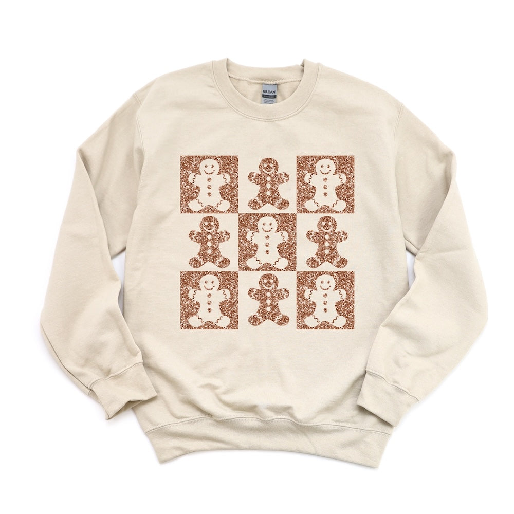 Gingerbread Pattern DTF transfer