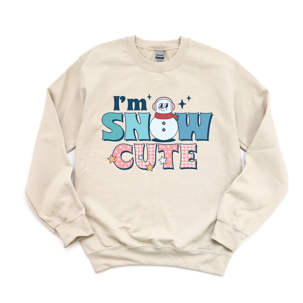 I'm Snow cute DTF transfer