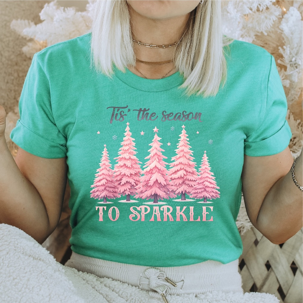 Tis' the Season to Sparkle DTF transfer