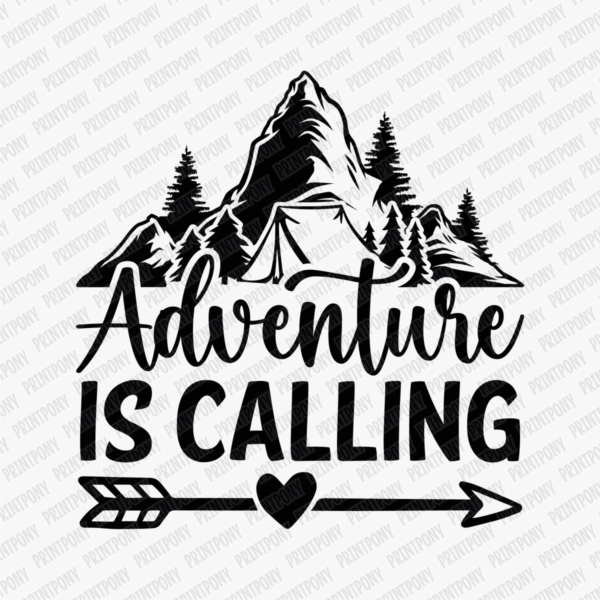 Adventure is Calling DTF Transfer - PrintPony®