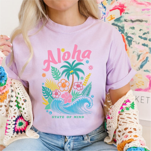 Aloha state of mind - DTF transfer - PrintPony