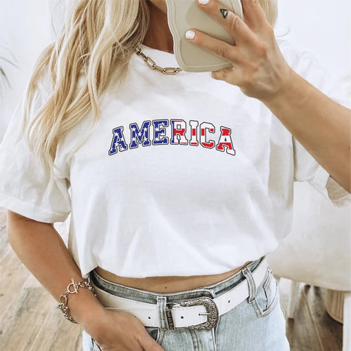 America Patriotic DTF transfer - PrintPony
