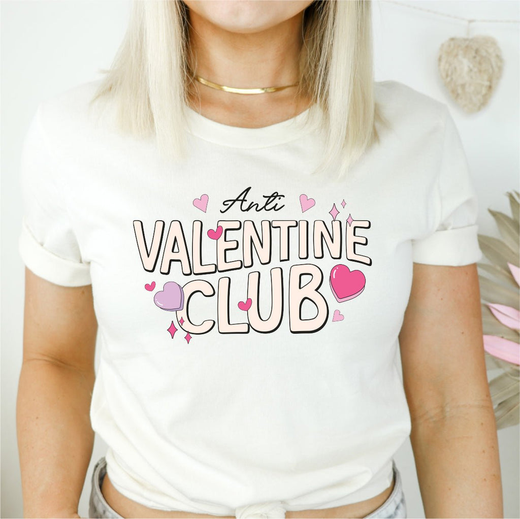 Anti - Valentine Club DTF Transfer - PrintPony