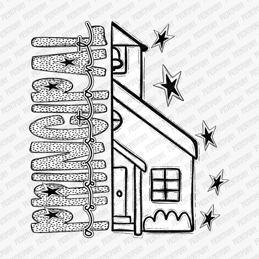 Assistant Principal Dotted DTF transfer - PrintPony