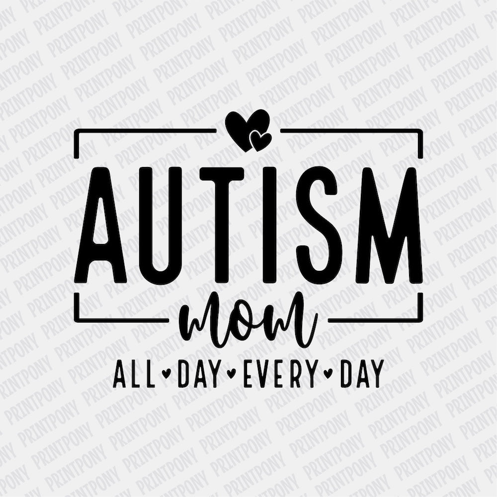 Autism Mom DTF Transfer - Print Pony‚Ñ¢